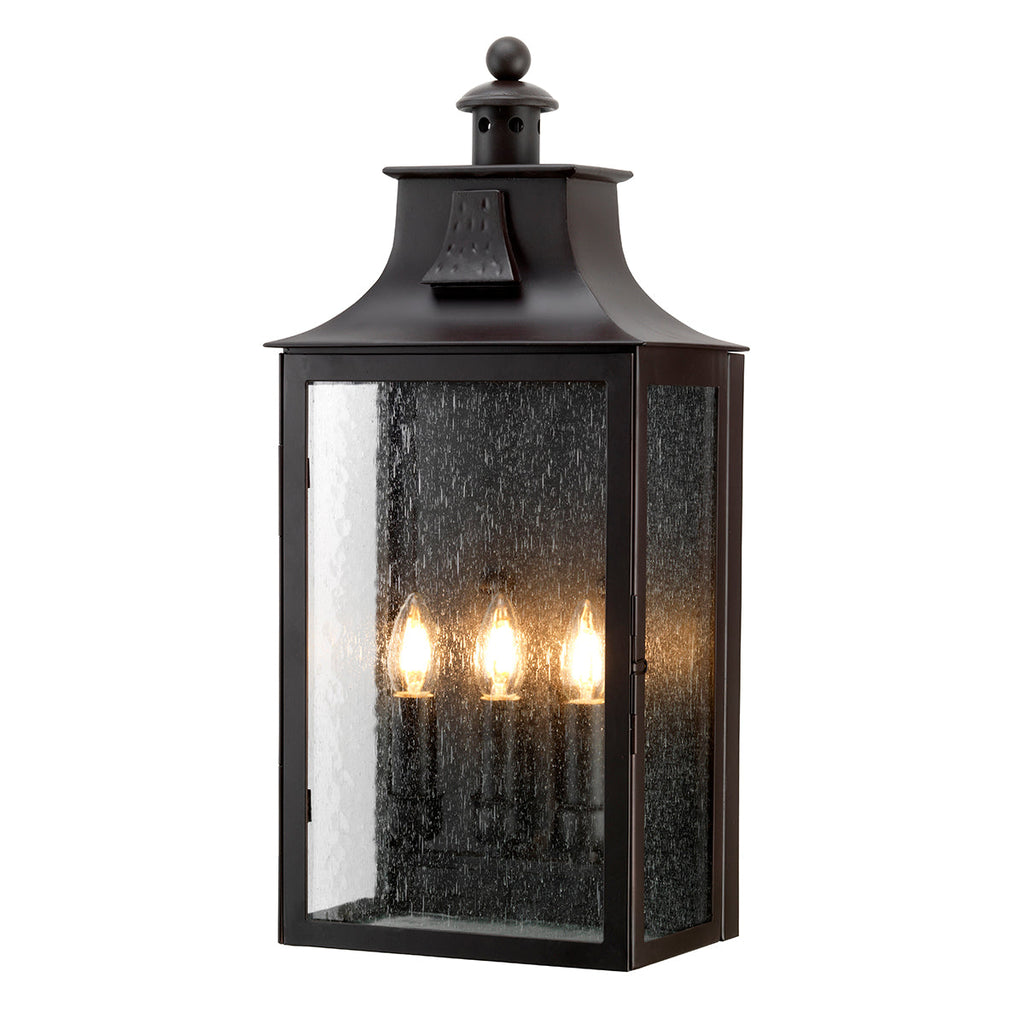 Balmoral 3 Light Wall Lantern - Elstead Lighting