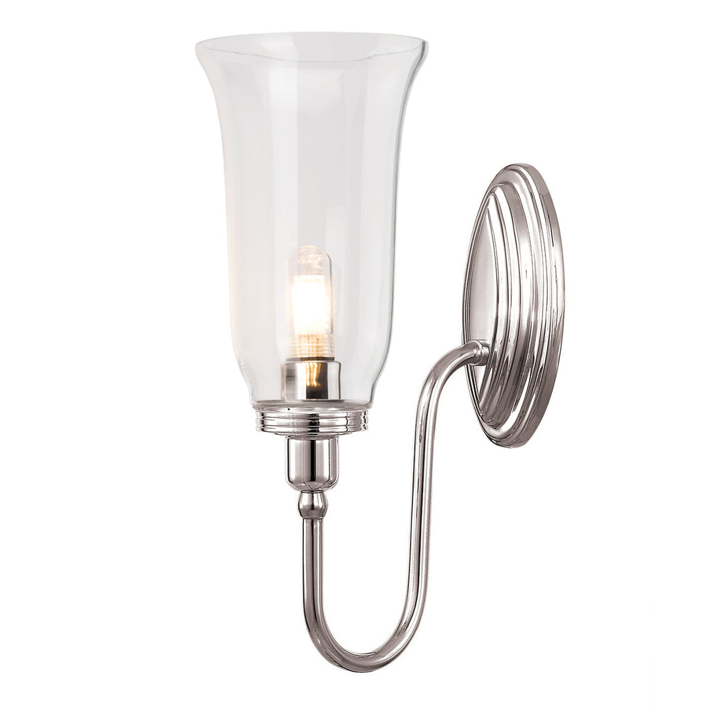 Blake 1 Light - Polished Nickel - Elstead Lighting