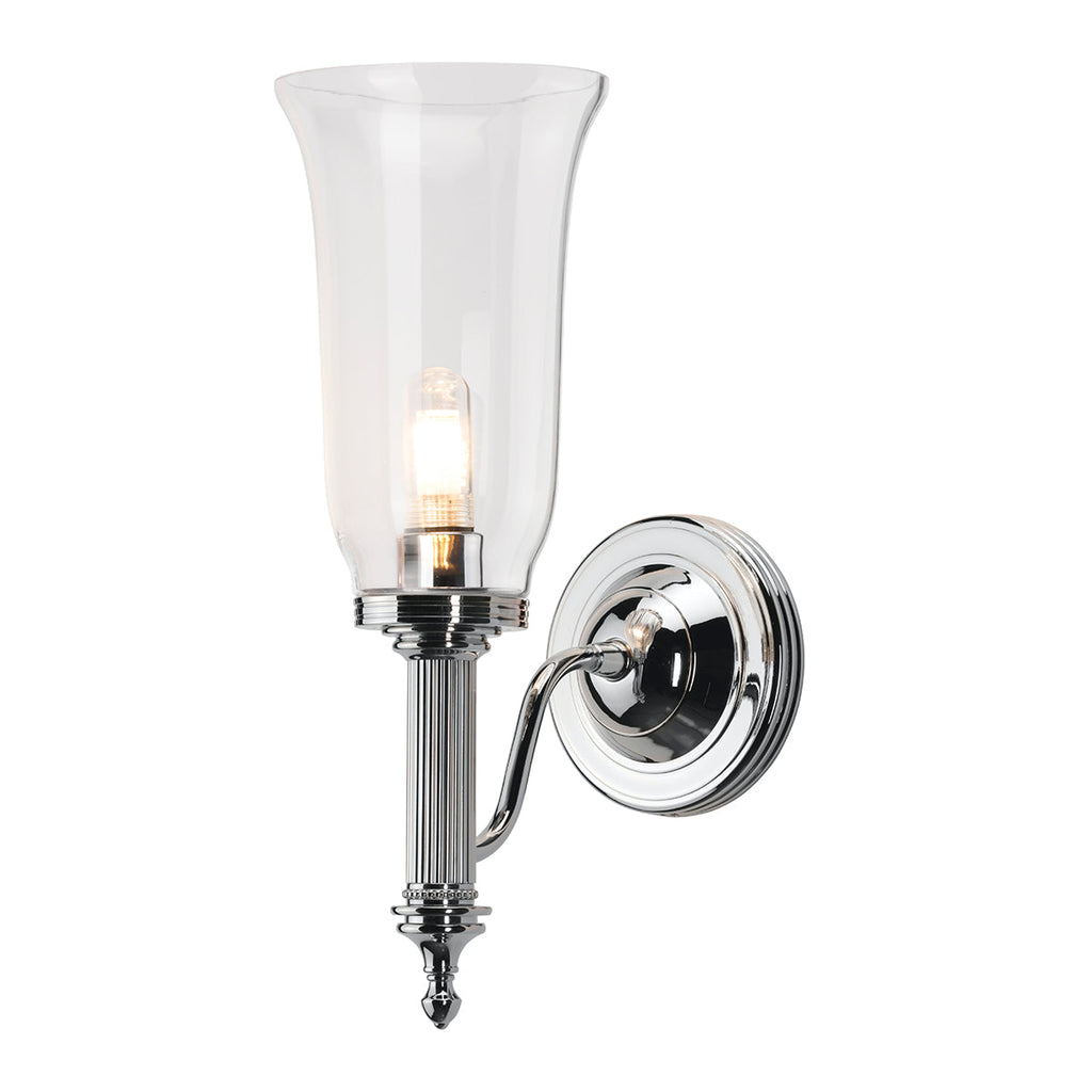 Carroll 1 Light - Polished Chrome - Elstead Lighting