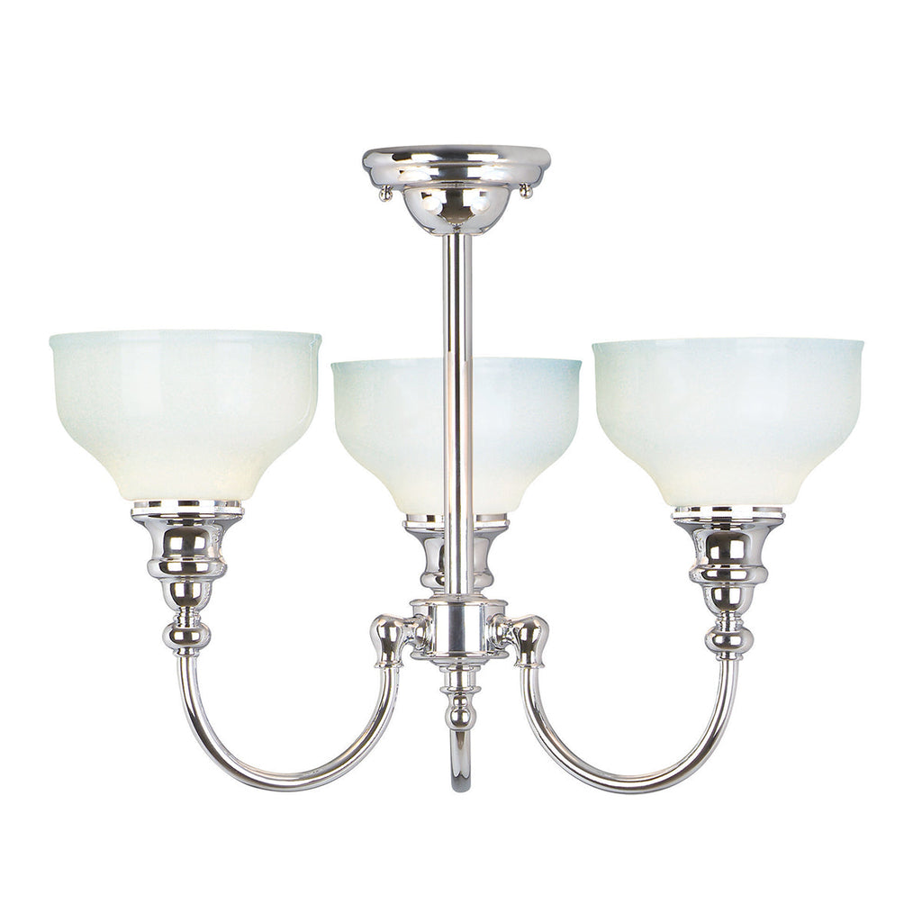 Cheadle 3 Light Chandelier - Elstead Lighting