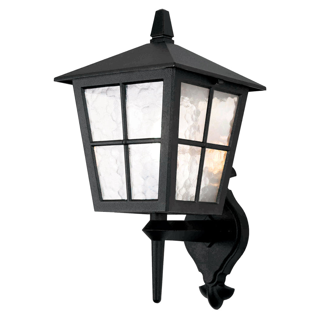 Canterbury 1 Light Wall Up Lantern - Elstead Lighting