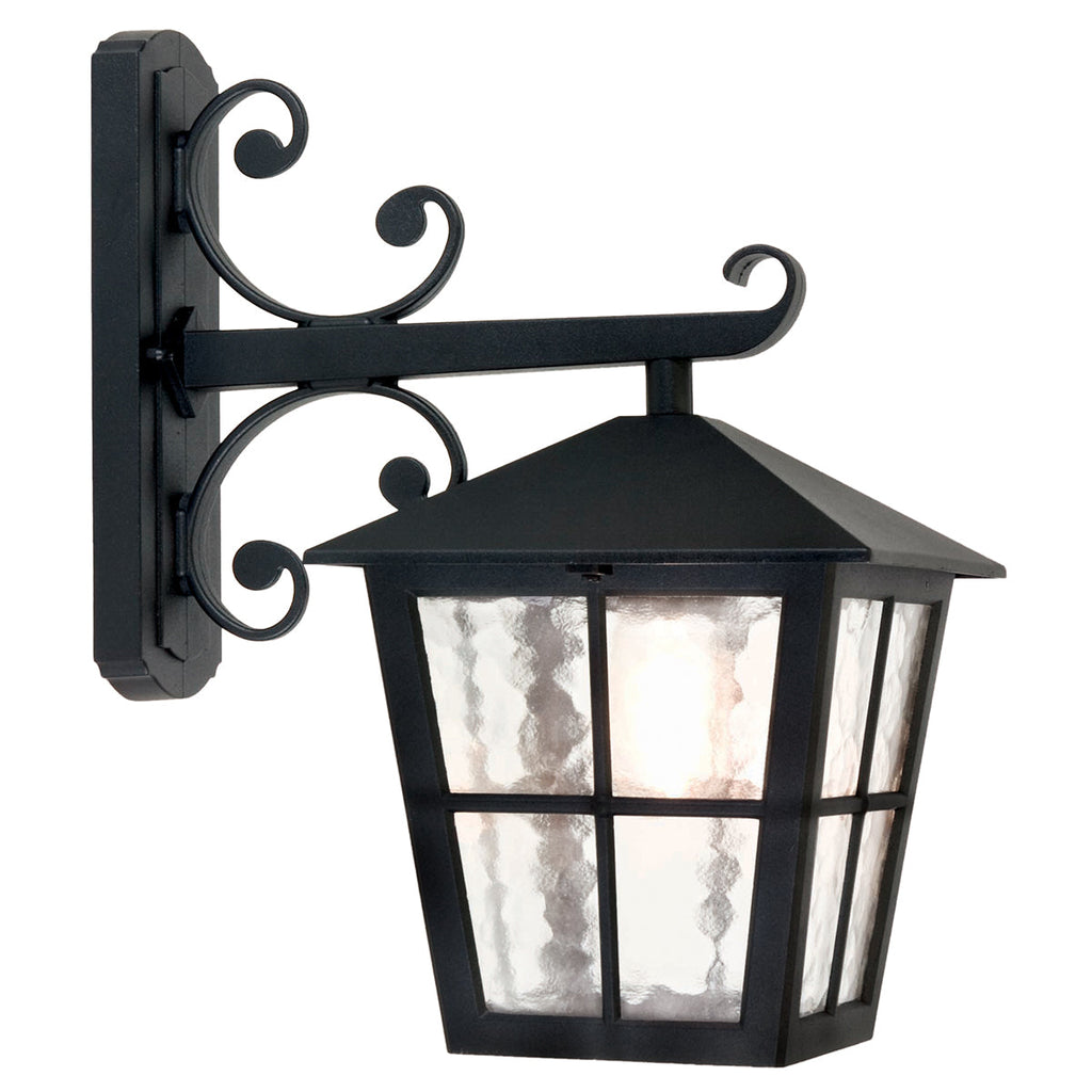 Canterbury 1 Light Grande Wall Down Lantern - Elstead Lighting