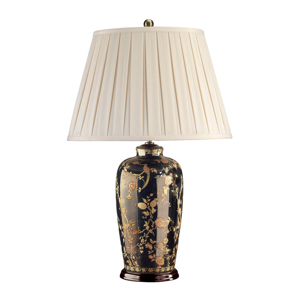 Black Birds 1 Light Table Lamp - Elstead Lighting