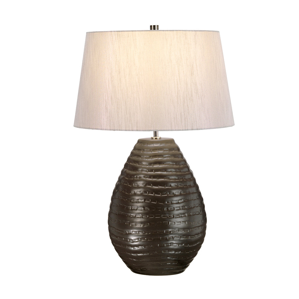 Brunswick 1 Light Table Lamp - Elstead Lighting