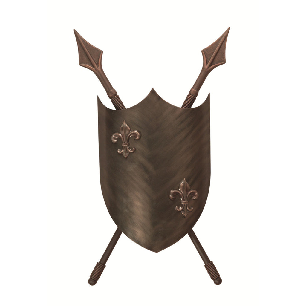 Crusader 2 Light Wall Light - Elstead Lighting 