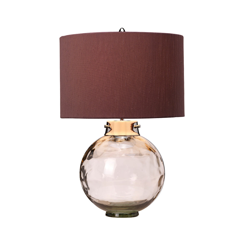 Kara Table Lamp - Smoke - Elstead Lighting