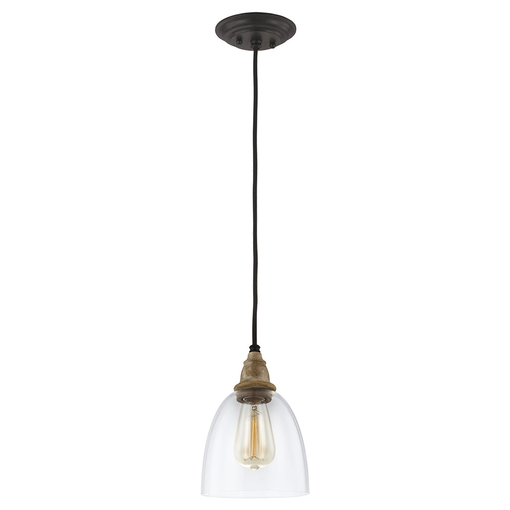 Matrimonio 1 Light Pendant Mini - Elstead Lighting