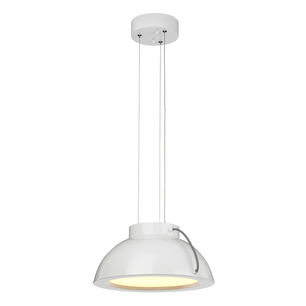 Europa 1 Light Medium LED Pendant - Elstead Lighting