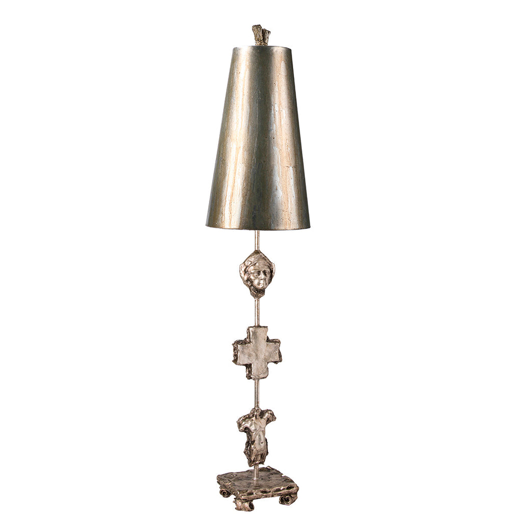 Fragment 1 Light Table Lamp - Silver - Flambeau