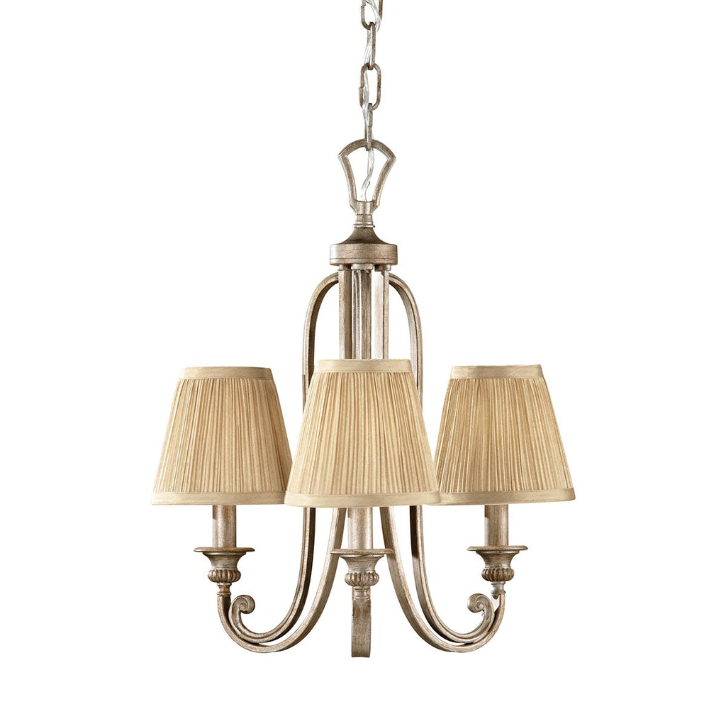 Abbey 3 Light Chandelier - Feiss