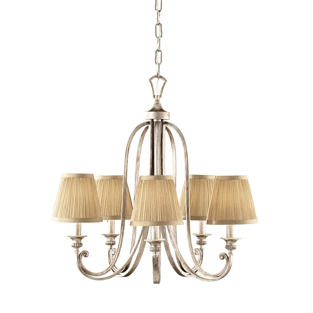 Abbey 5 Light Chandelier - Feiss