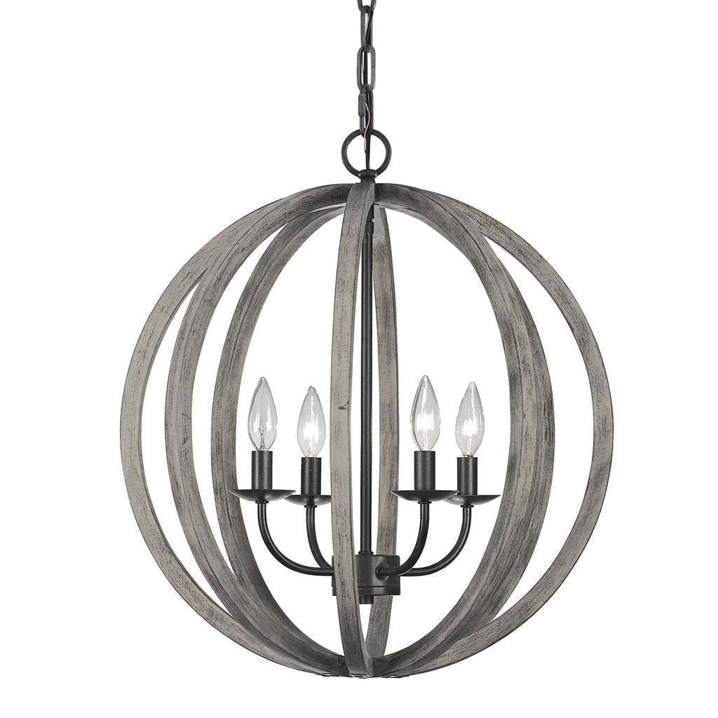 Allier 4 Light Pendant - Feiss