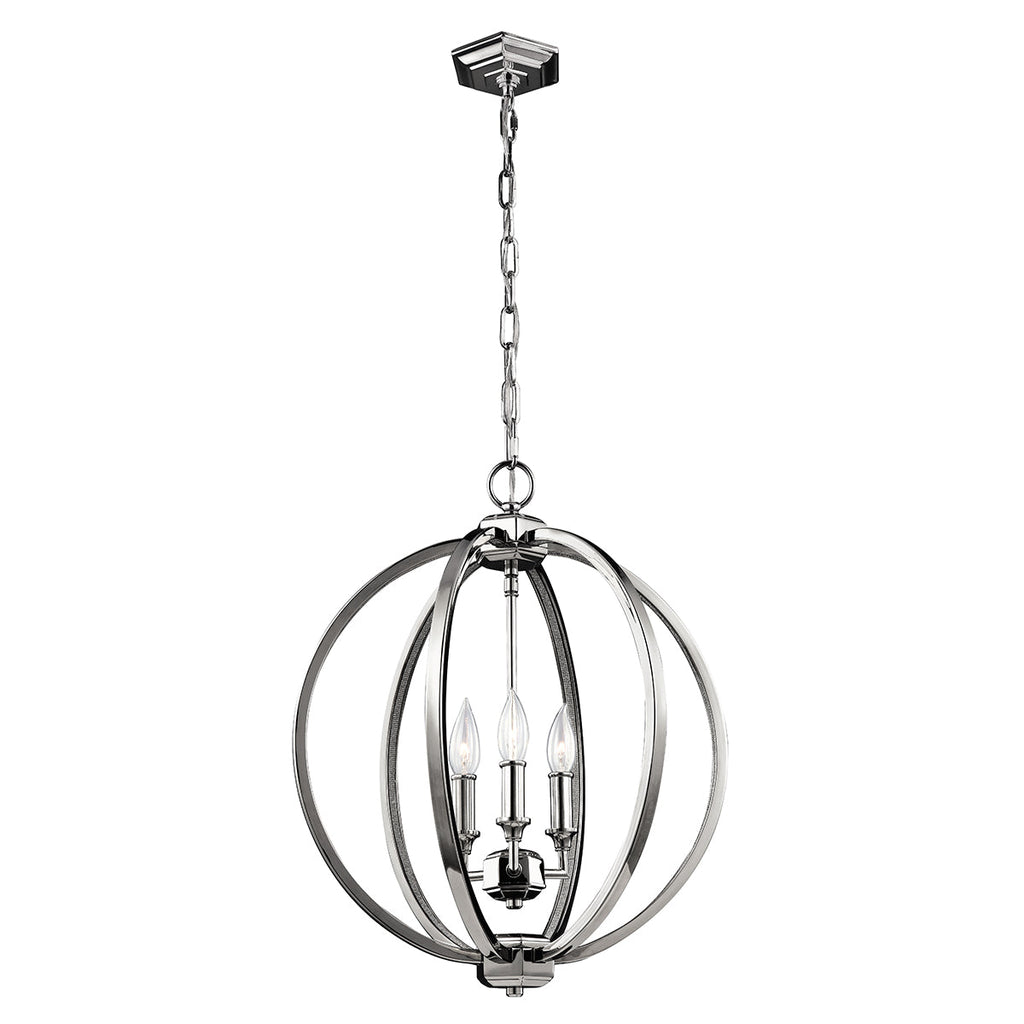 Corinne 3 Light Medium Pendant - Feiss