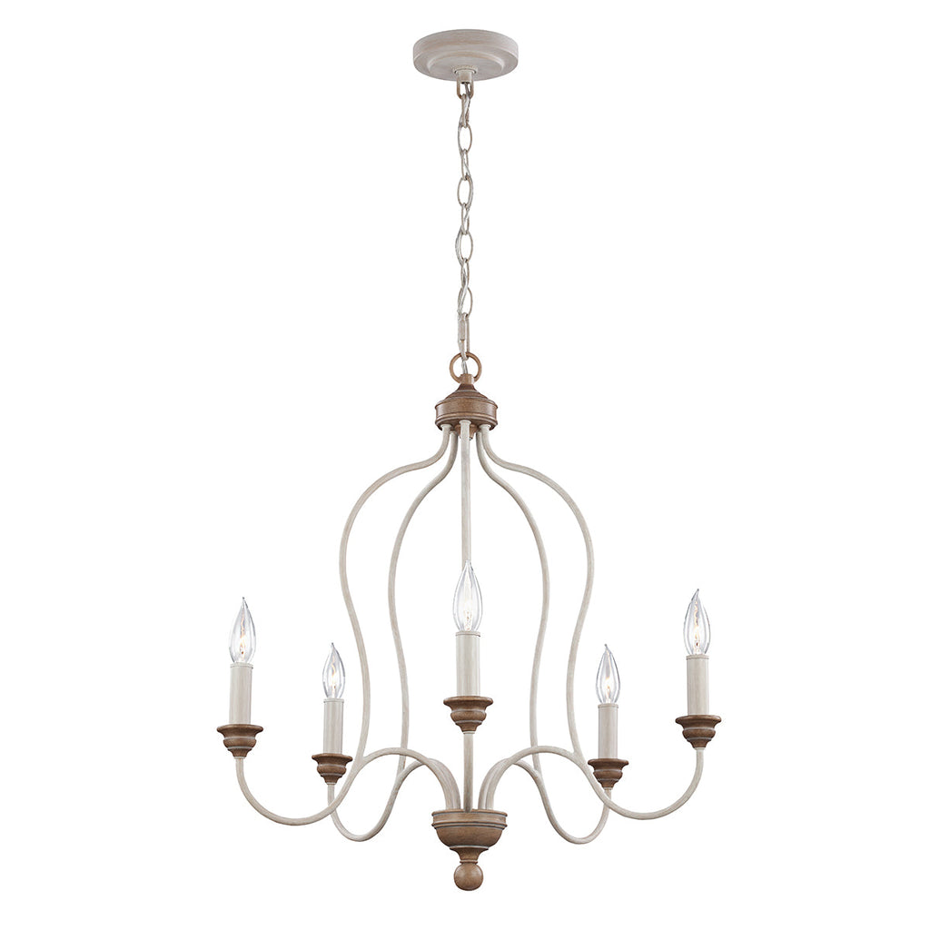 Hartsville 5 Light Chandelier - Feiss