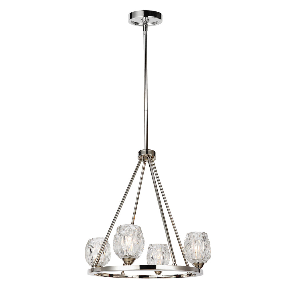Rubin 4 Light Chandelier - Feiss