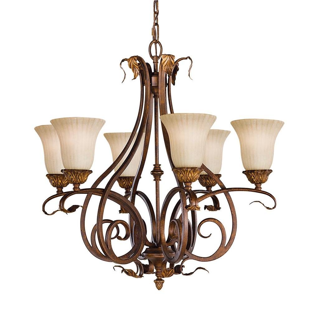 Sonoma Valley 6 Light Chandelier  - Feiss