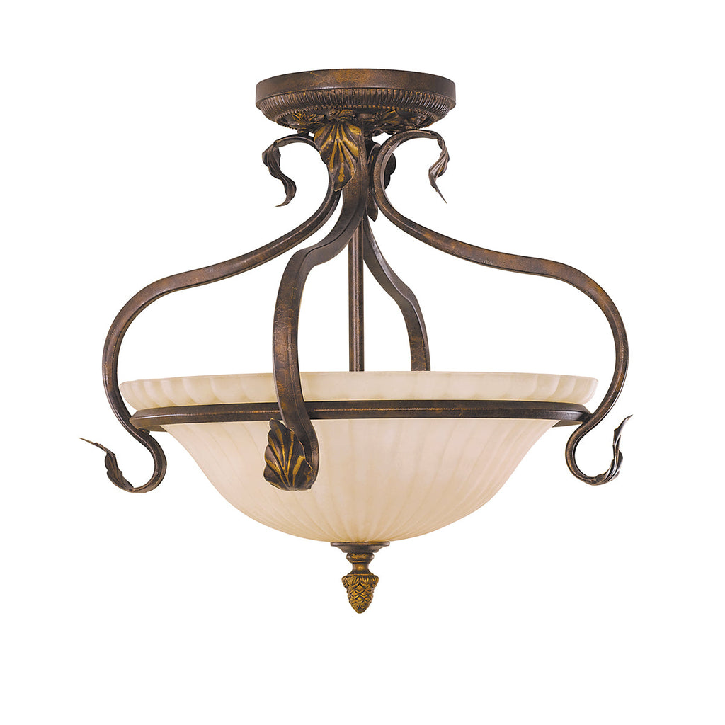 Sonoma Valley 3 Light Semi-Flush  - Feiss