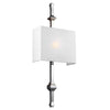 Teva 1 Light Wall Light - Polished Nickel - Feiss