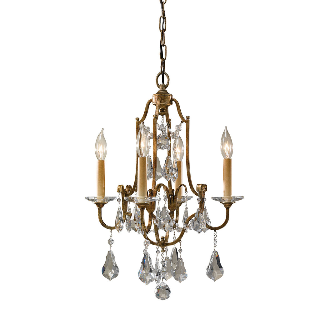Valentina 4 Light Chandelier - Feiss