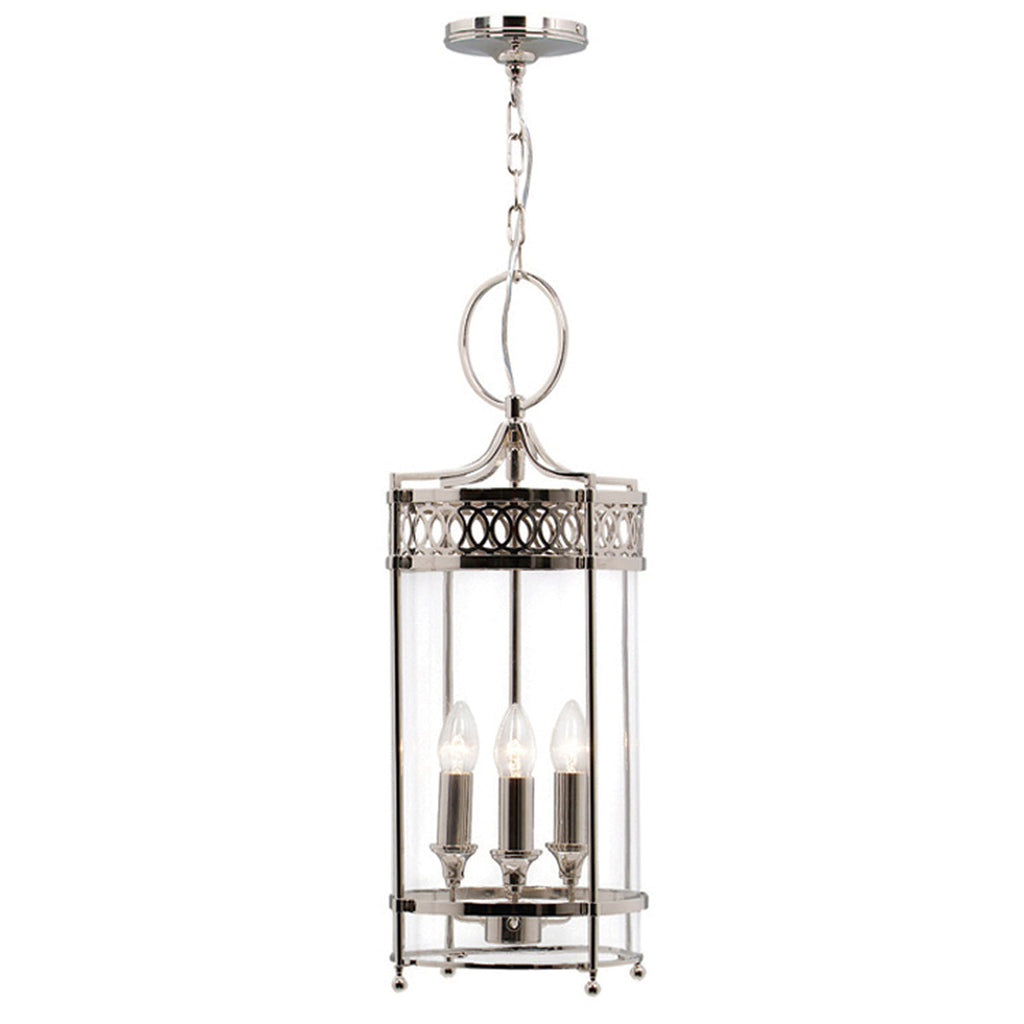 Guildhall Pendant - Polished Nickel  - Elstead Lighting