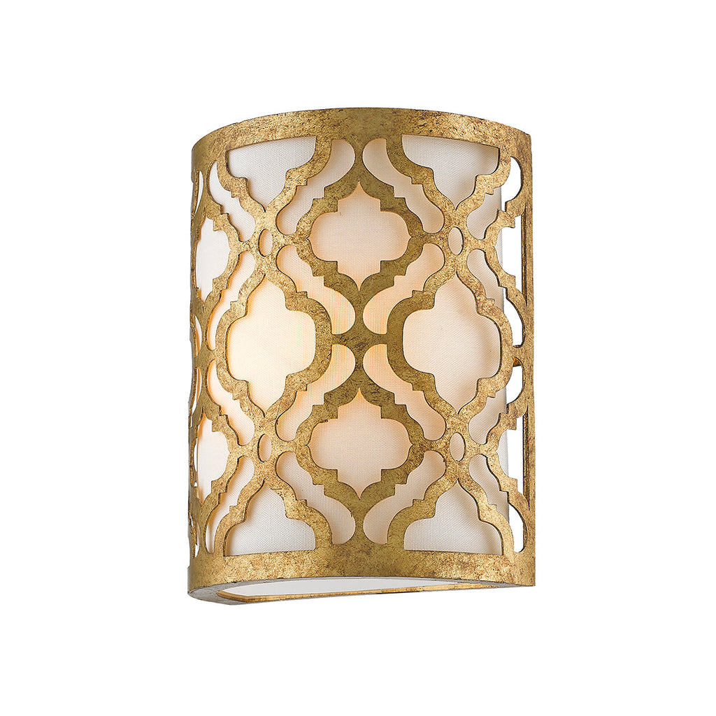 Arabella 1 Light Wall Light - Gilded Nola