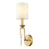 Lemuria 1 Light Wall Light - Gilded Nola
