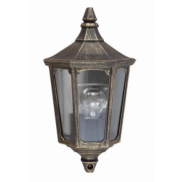 Cricklade 1 Light Half Lantern - Garden Zone