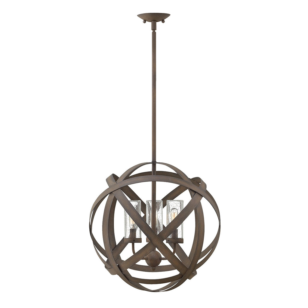 Carson 3 Light Outdoor Chandelier - Hinkley Lighting