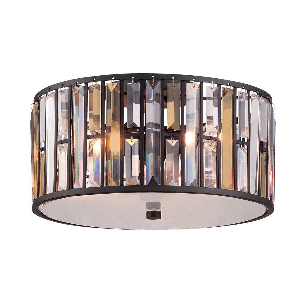 Gemma 3 Light Flush Mount - Vintage Bronze - Hinkley Lighting