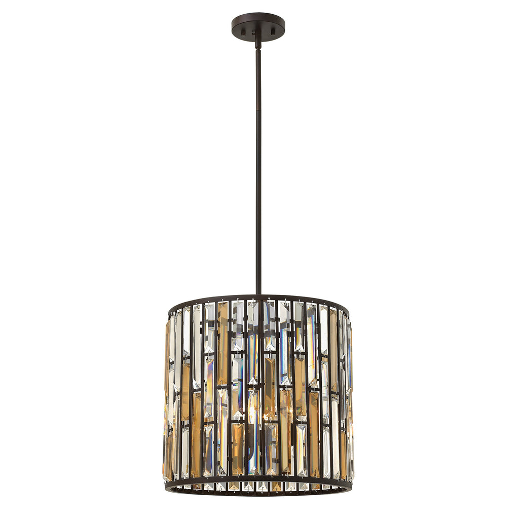 Gemma 3 Light Pendant - Vintage Bronze - Hinkley Lighting