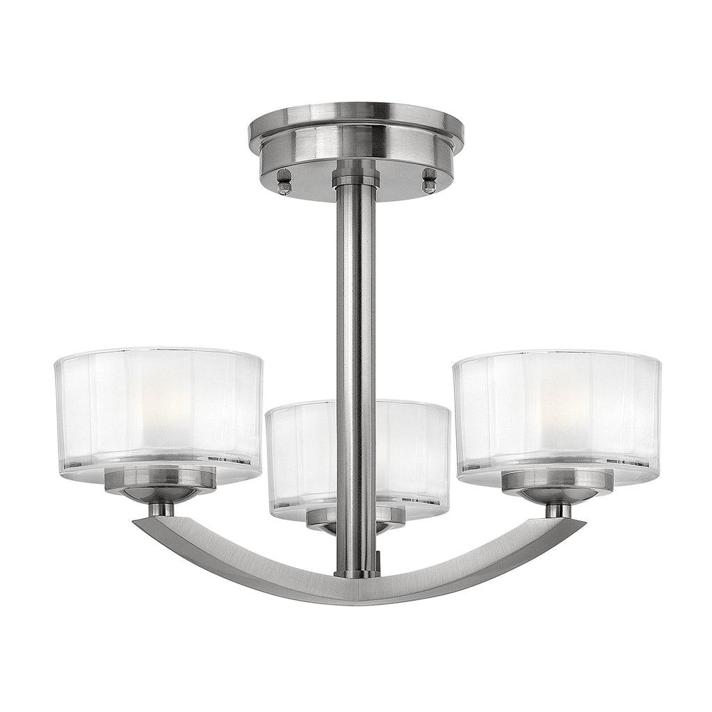 Meridian 3 Light Semi-Flush - Hinkley Lighting