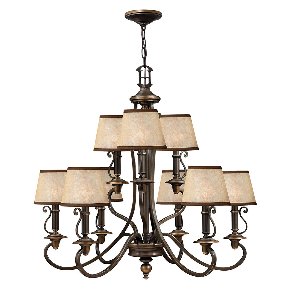 Plymouth 9 Light Chandelier - Hinkley Lighting