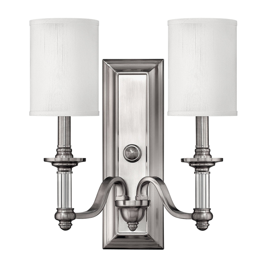 Sussex 2 Light Wall Light - Hinkley Lighting