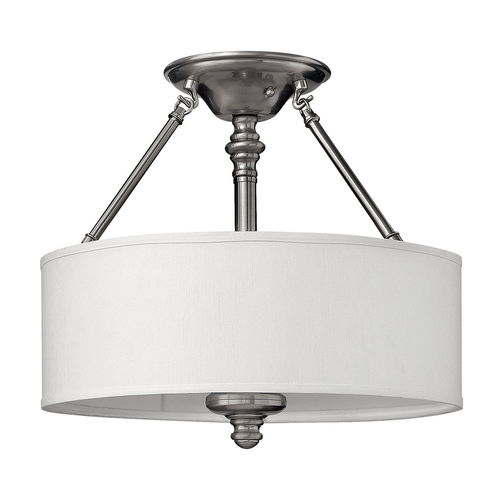Sussex 3 Light Semi-Flush - Hinkley Lighting