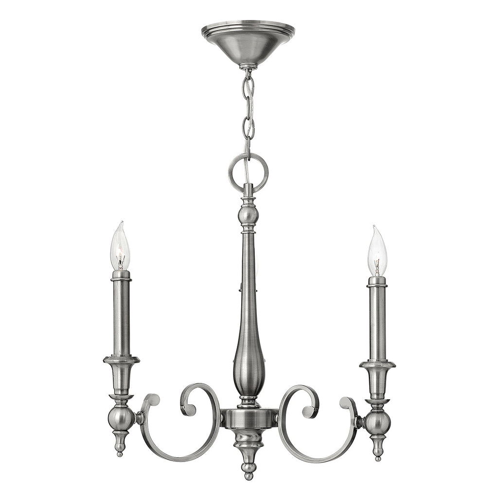 Yorktown 3 Light Chandelier - Hinkley Lighting