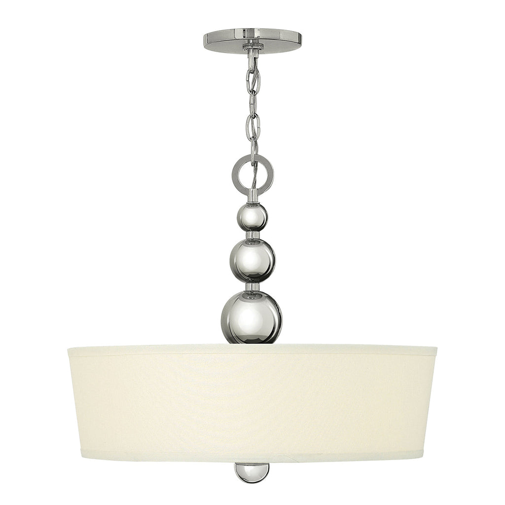 Zelda 3 Light Pendant - Polished Nickel - Hinkley Lighting