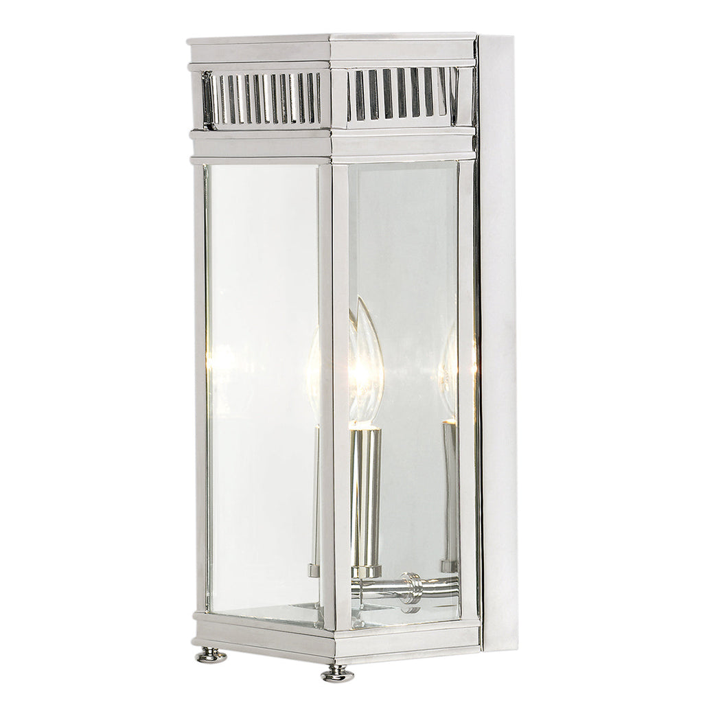 Holborn 1 Light Half Lantern Small - Polished Chrome - Elstead Lighting