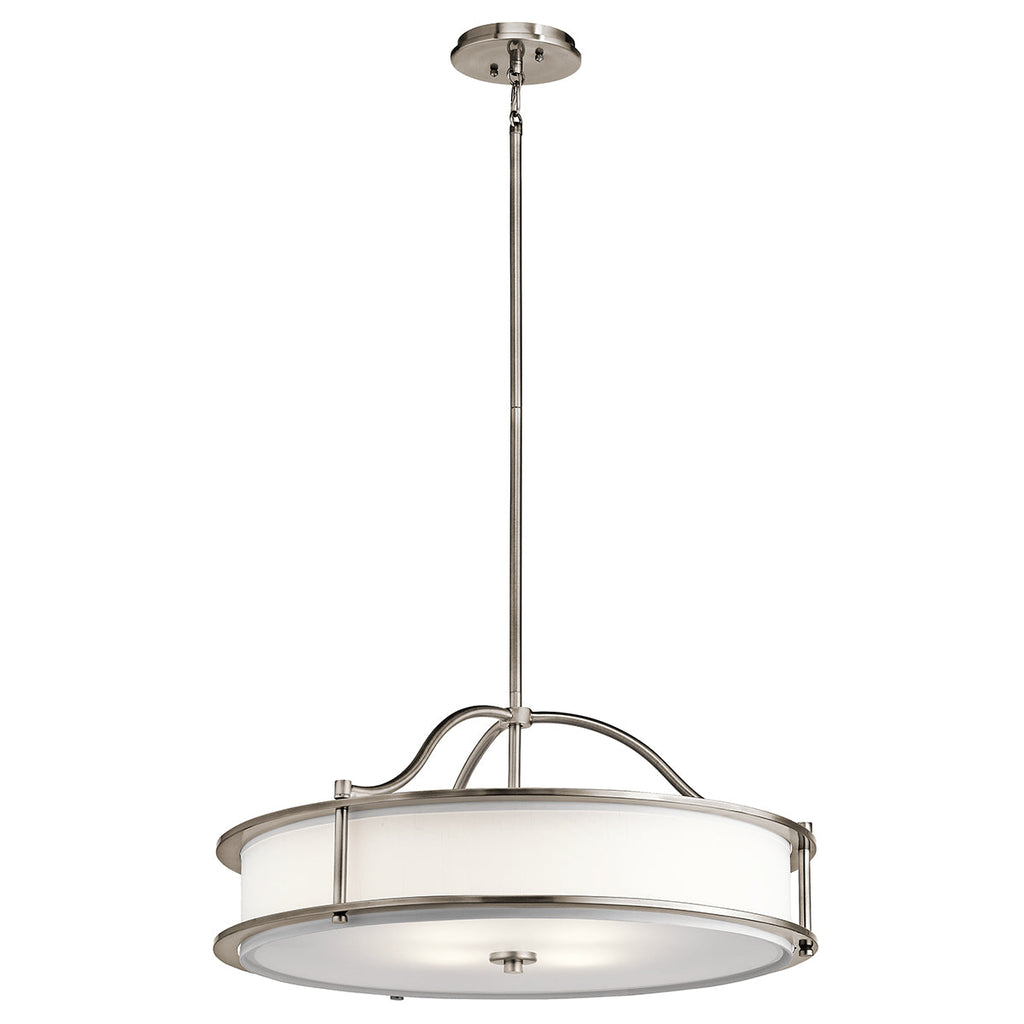Emory 4 Light Chandelier/Semi Flush - Classic Pewter - Kichler