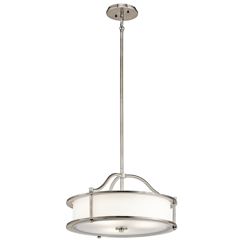 Emory 3 Light Pendant/Semi Flush - Classic Pewter - Kichler