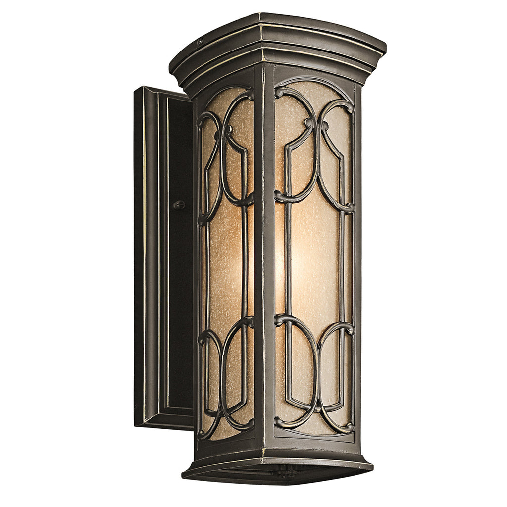 Franceasi 1 Light Small Wall Lantern - Kichler