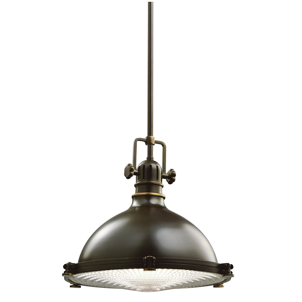 Hatteras Bay 1 Light Medium Pendant - Olde Bronze - Kichler