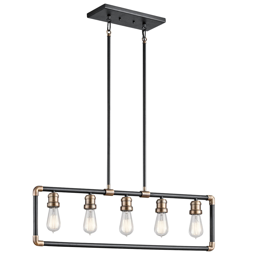 Imahn 5 Light Linear Chandelier  - Kichler