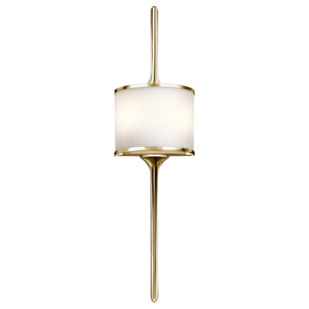 Mona 2 Light Wall Light - Polished Brass - Kichler