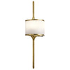 Mona 2 Light Wall Light - Natural Brass - Kichler
