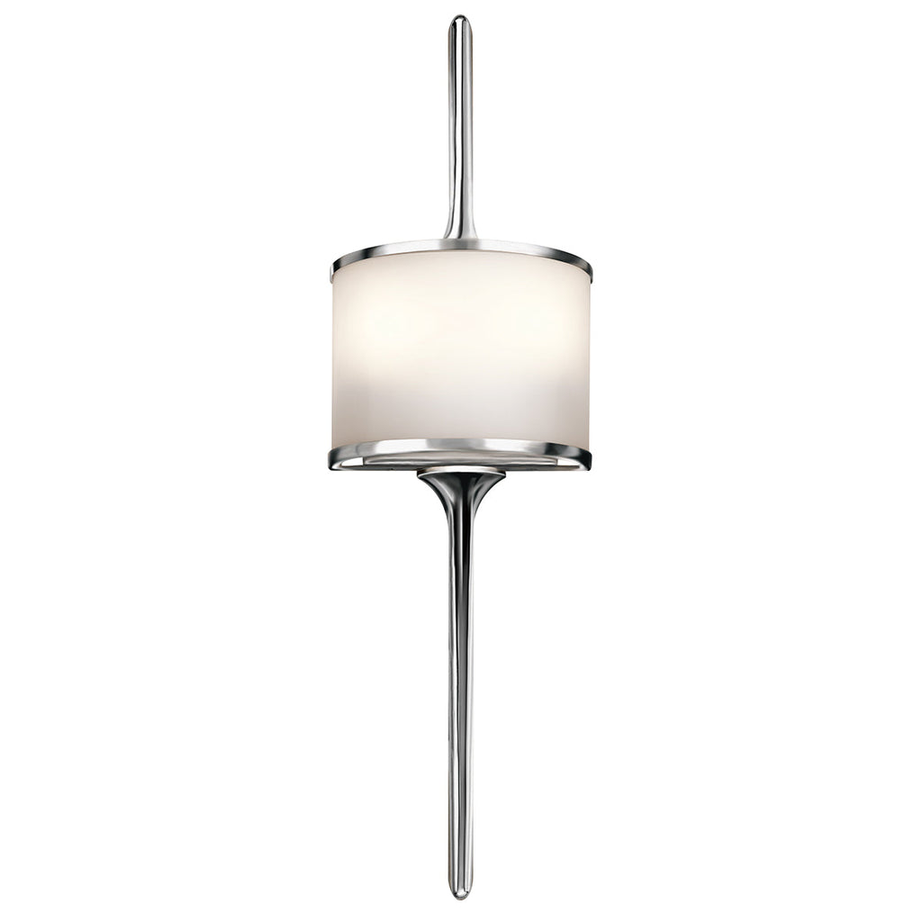 Mona 2 Light Wall Light - Polished Chrome - Kichler