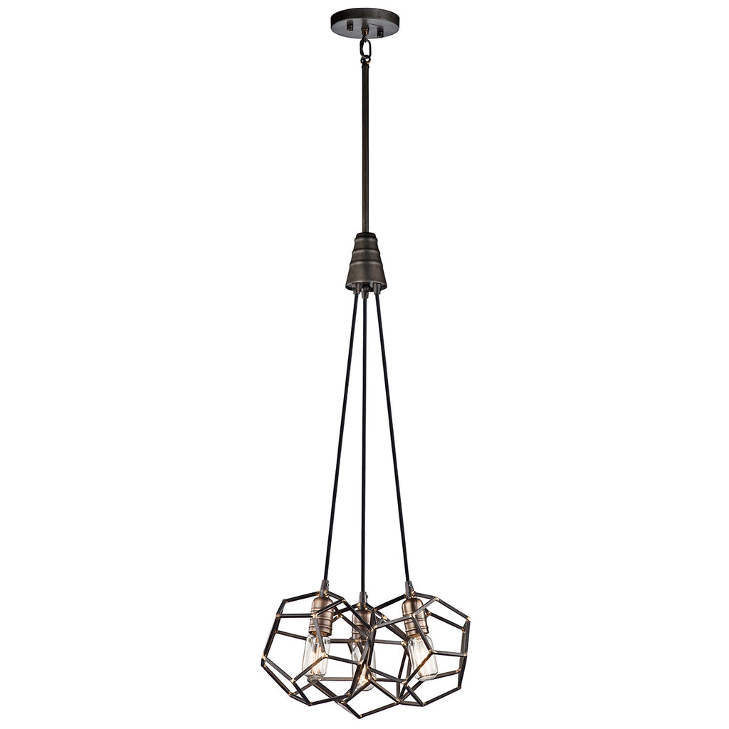 Rocklyn 3 Light Chandelier - Kichler
