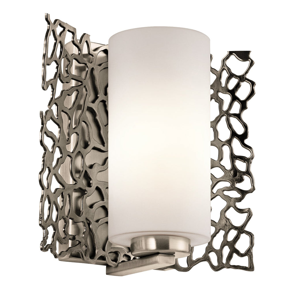 Silver Coral 1 Light Wall Light - Kichler