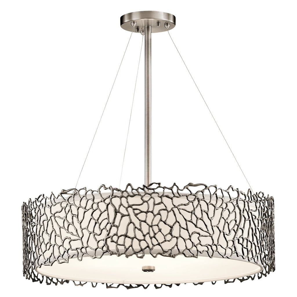 Silver Coral 4 Light Pendant - Kichler
