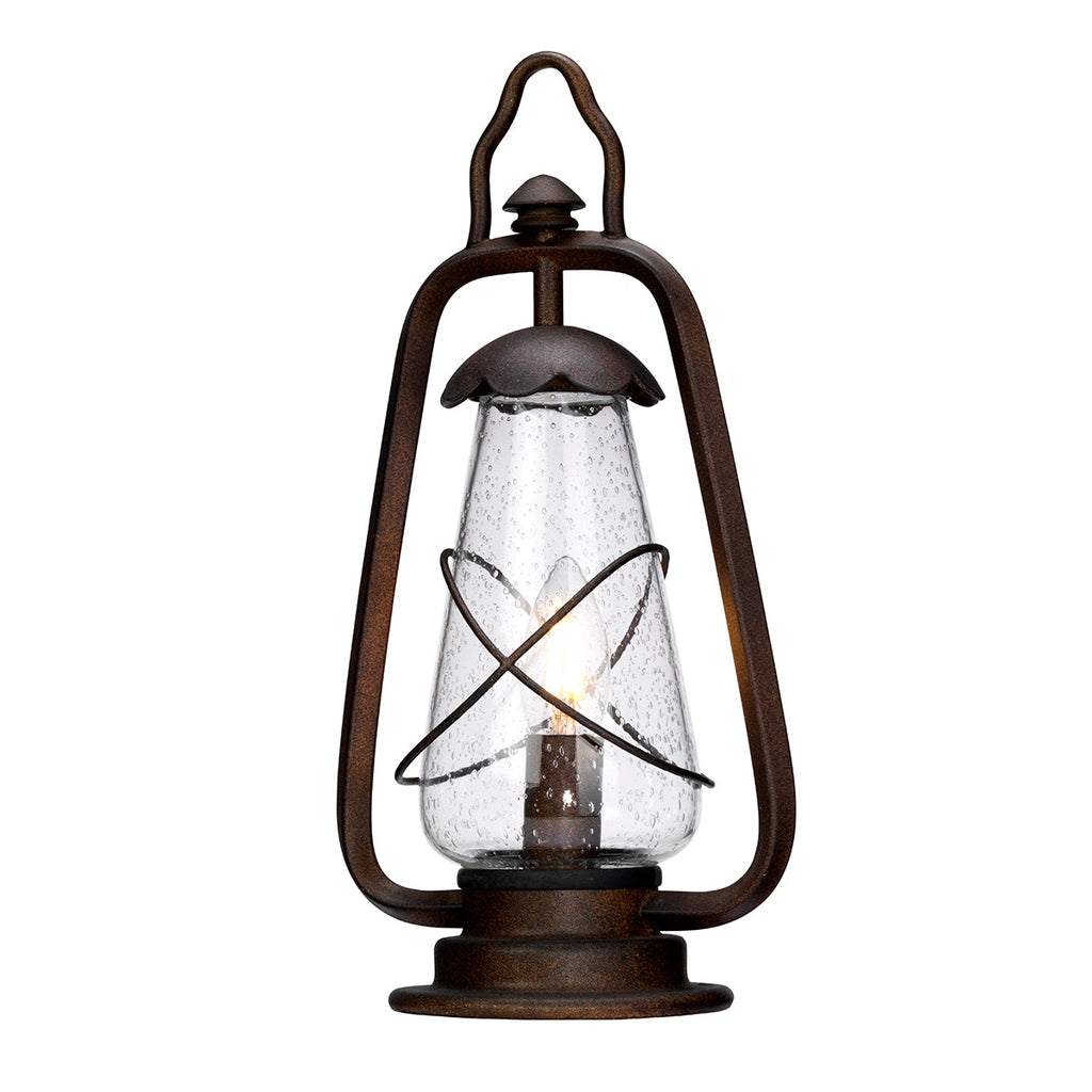 Miners 1 Light Pedestal Lantern - Elstead Lighting