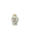 Peony Porcelain Table Lamp Base Hand Finished Floral Motif by Dar Lighting